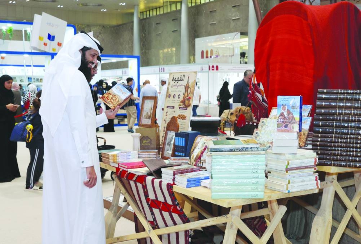 Visitors explore pavilions, attend cultural discussions and take part in family-friendly activities during the 35th Doha International Book Fair at the Doha Exhibition and Convention Centre. The fair, organised by Qatar’s Ministry of Culture, brings together publishers, educational institutions and readers from across the region and continues until today (May 23). PICTURES: Ram Chand