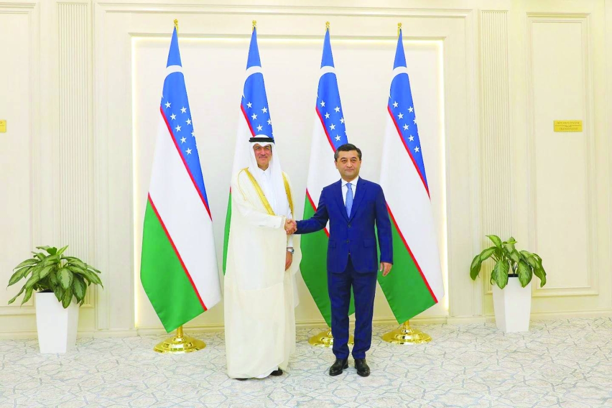 HE Dr Ahmed bin Mohammed al-Sayed, Minister of State for Foreign Trade, headed Qatar’s delegation during an official visit to Tashkent.
