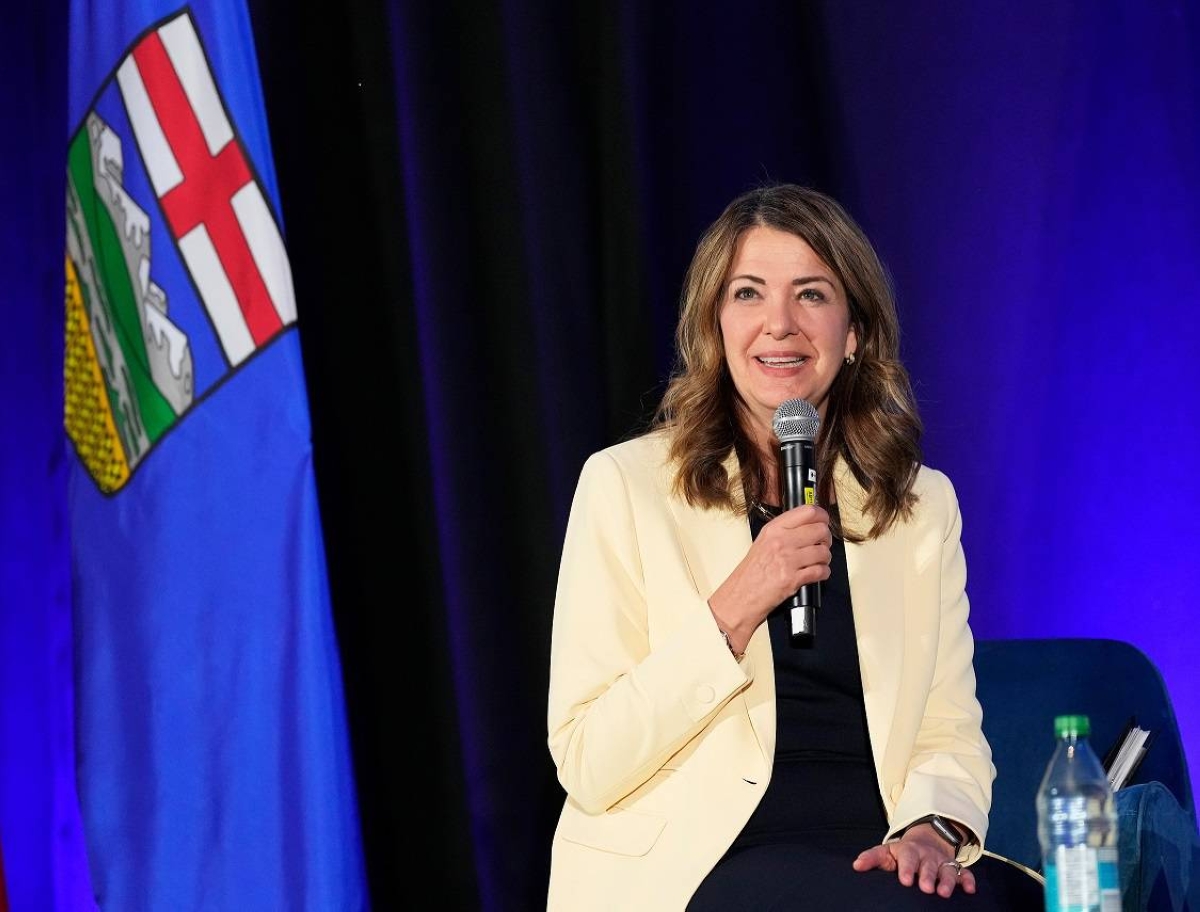 Danielle Smith, Alberta’s premier.