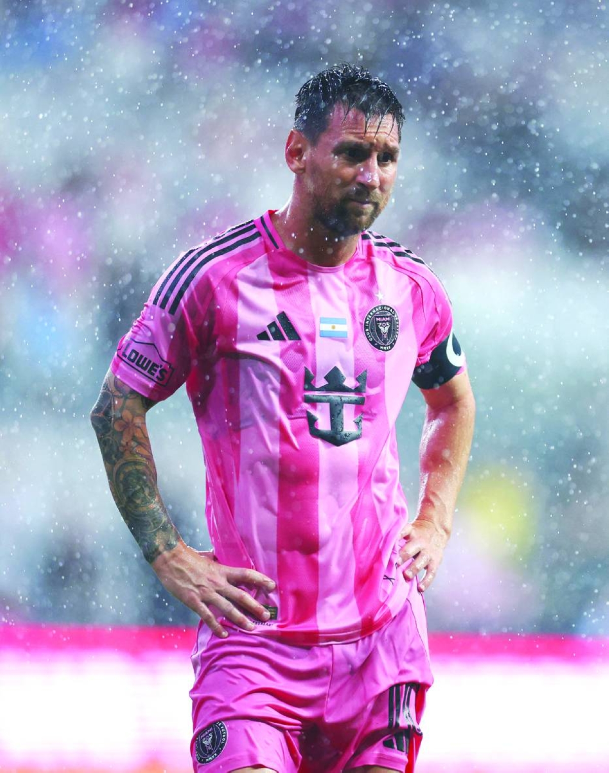 Argentina coach Scaloni encouraged by news on Messi injury