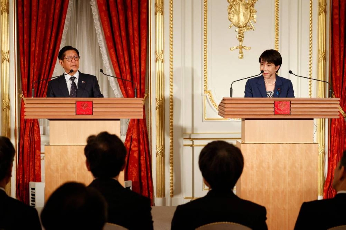 Japan, Philippines to discuss intelligence sharing: Takaichi