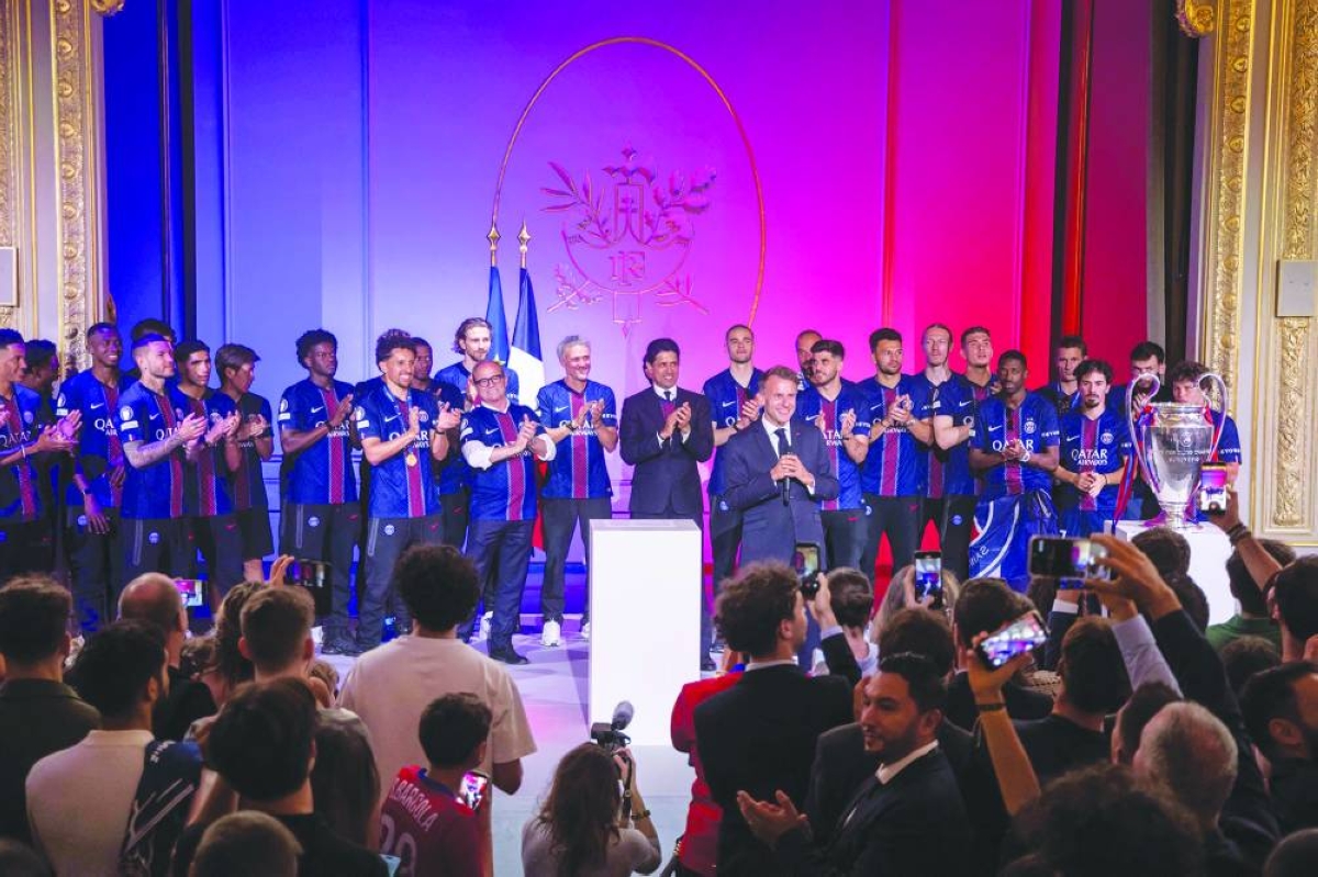 PSG celebrate Champions League triumph in Paris