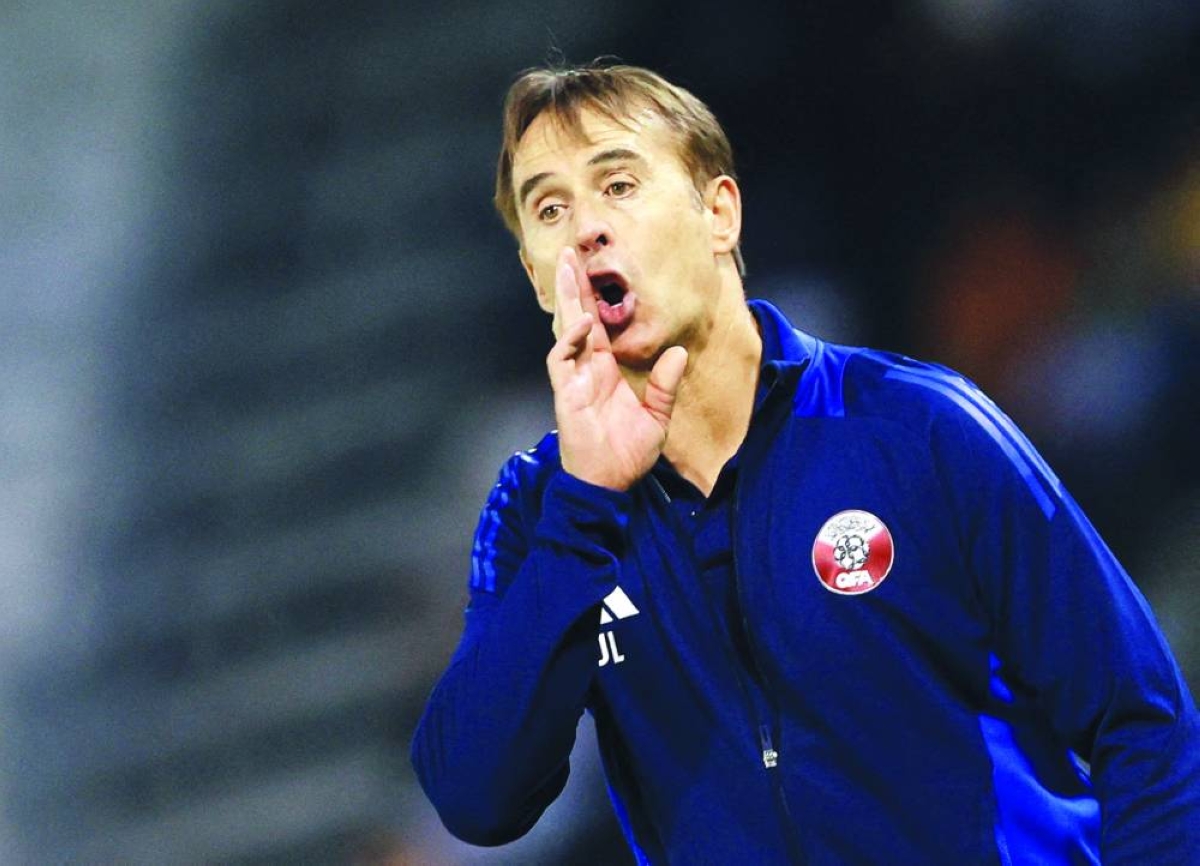Lopetegui urges Qatar players to turn 'dream' into 'something special'