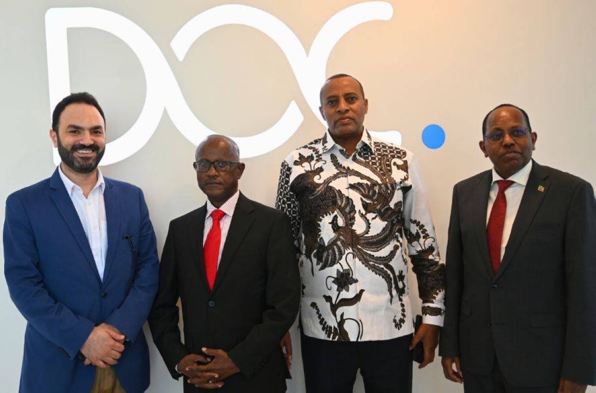DOC holding group welcomes Ethiopia's State Minister of Foreign Affairs in Doha