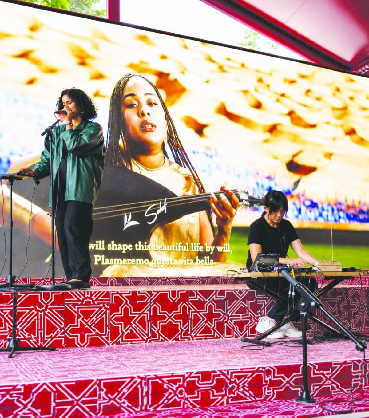 Qatar's Venice Biennale pavilion reimagines tent as a space for art, dialogue and cultural exchange