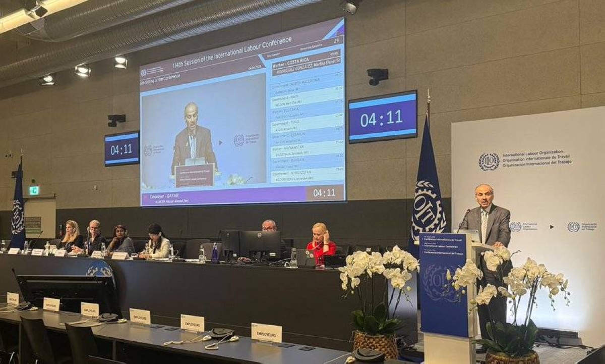 Qatar Chamber participates in International Labour Conference in Geneva