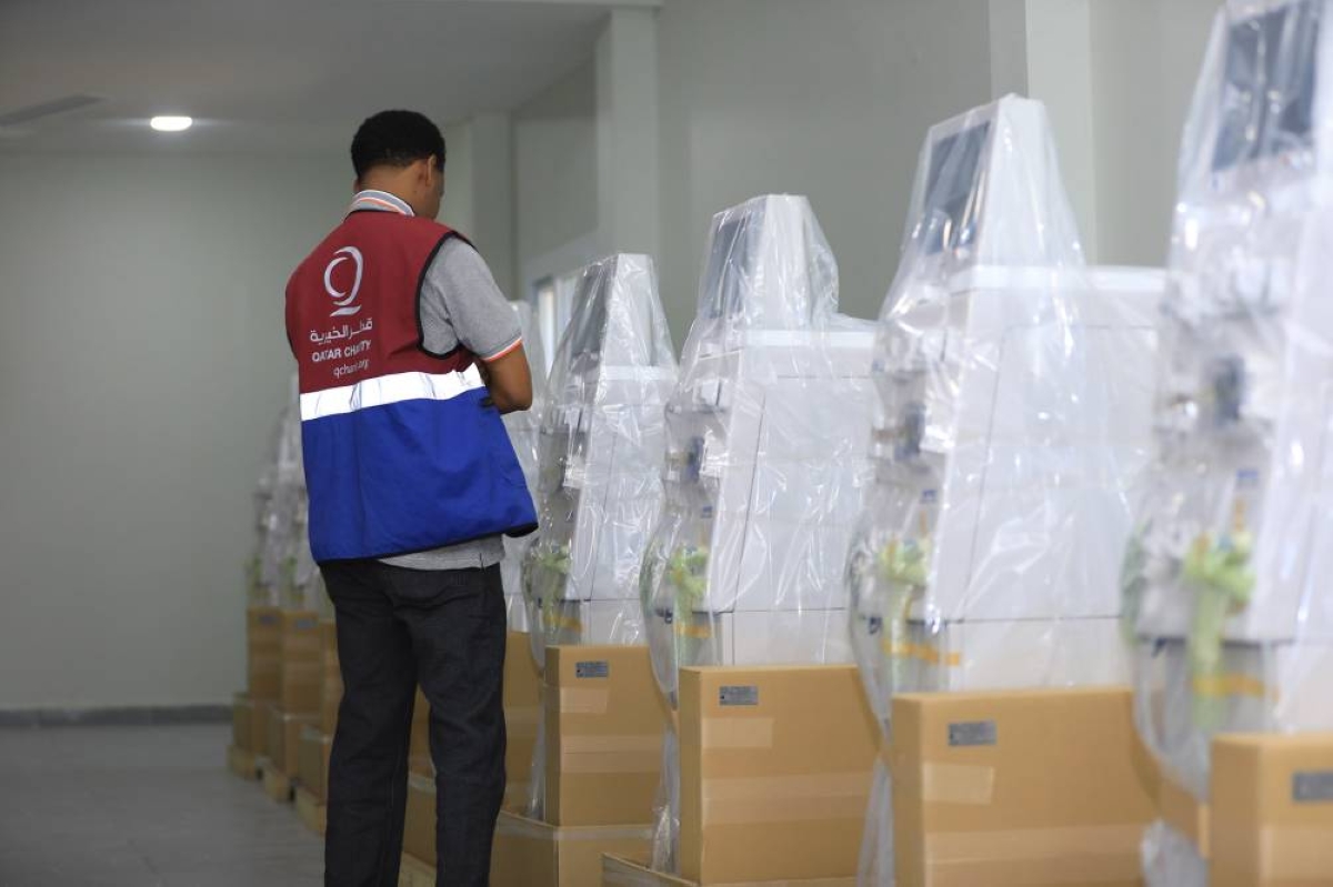 Qatar Charity provides dialysis machines to Somalia hospital