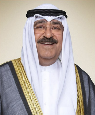 HH the Amir receives phone call from Amir of Kuwait