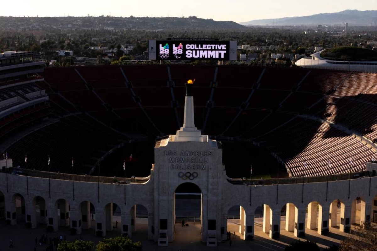 Olympic chief confident for LA Games despite World Cup 'challenges'