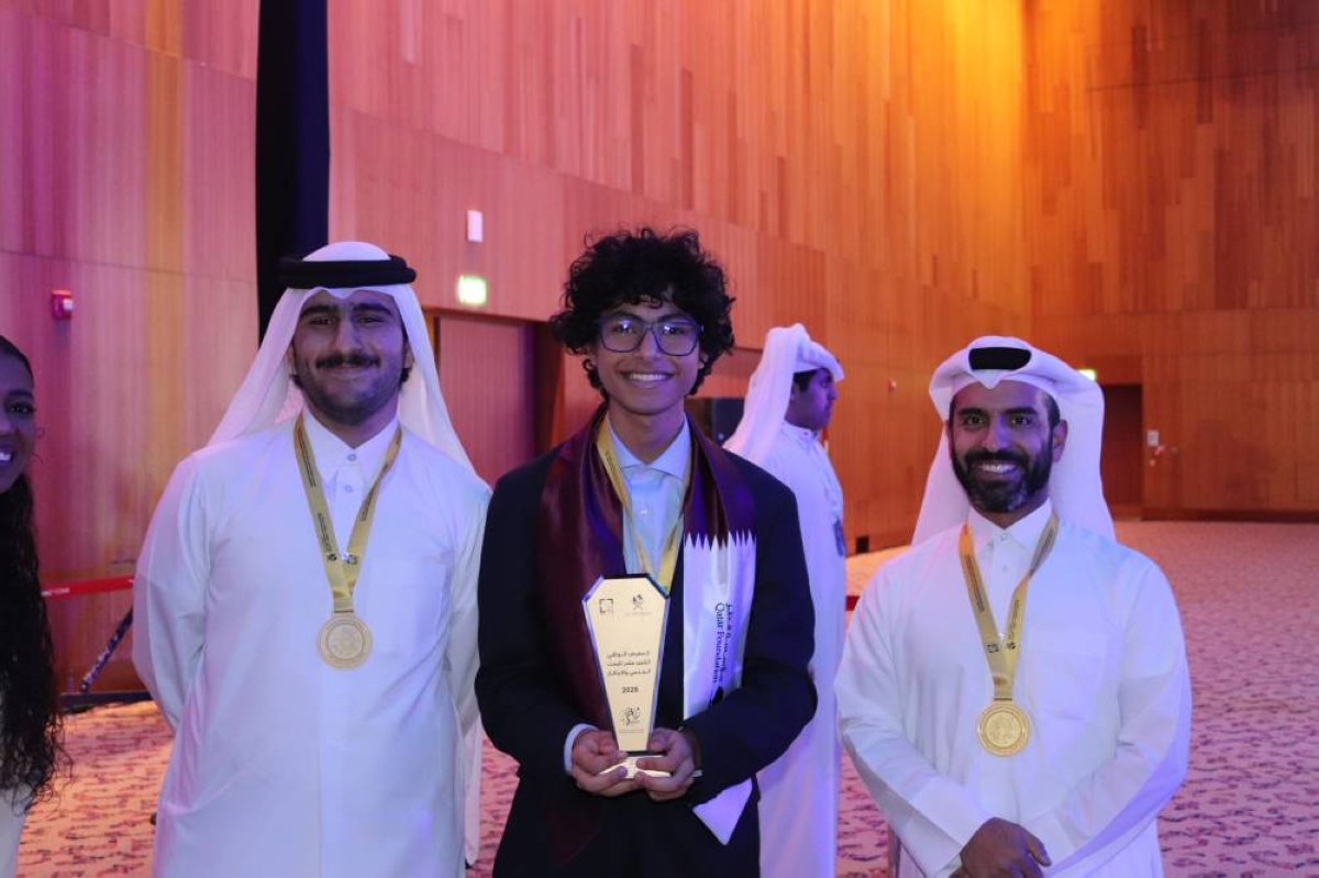 Qatar Foundation school students in first place at National Scientific Research and Innovation Exhibition
