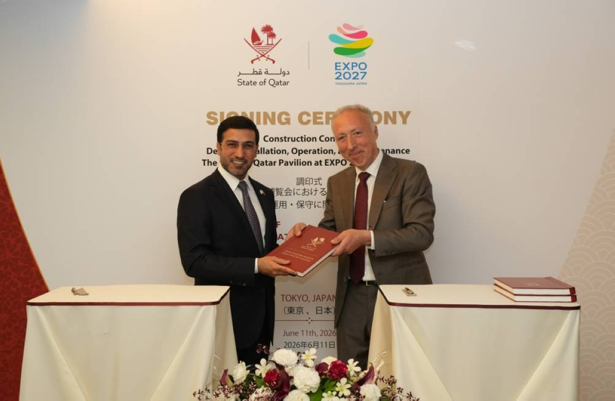 Qatar signs contract for implementation of its pavilion at Expo 2027 Yokohama