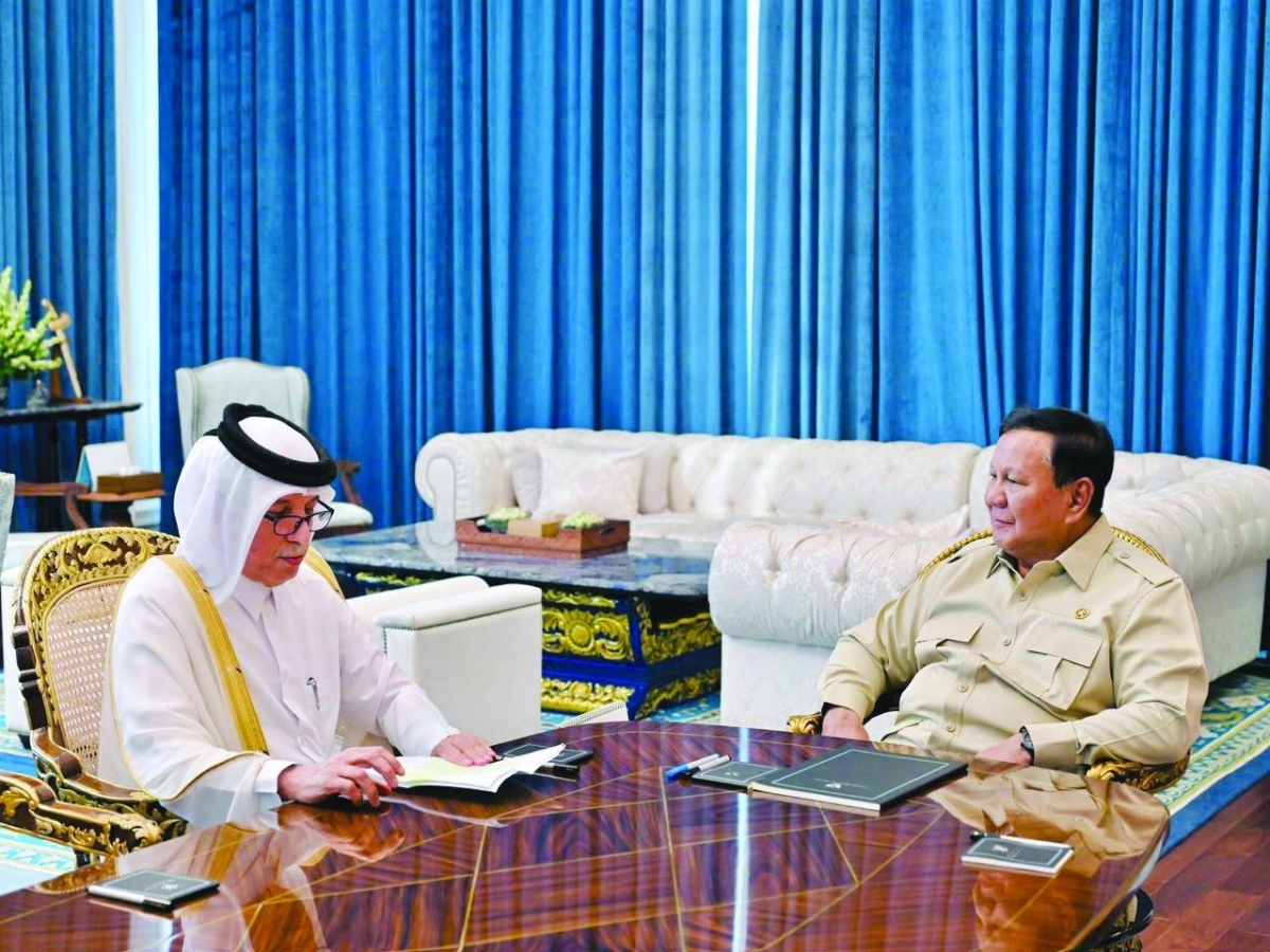 Minister meets Indonesia’s president