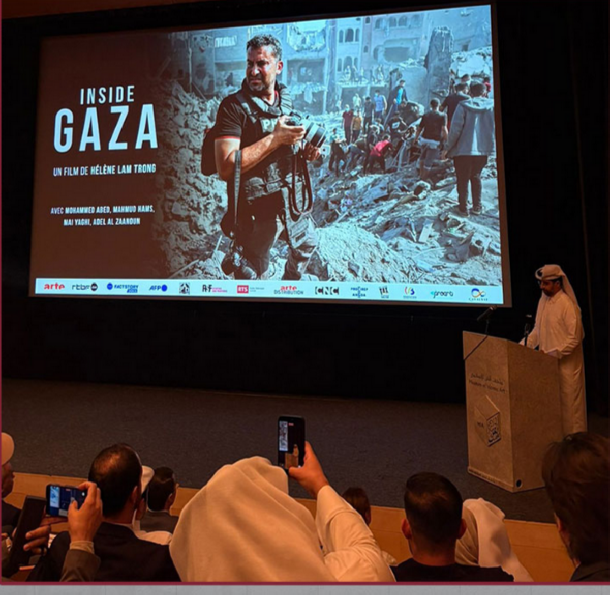 Museum of Islamic Art hosts screening of inside Gaza documentary