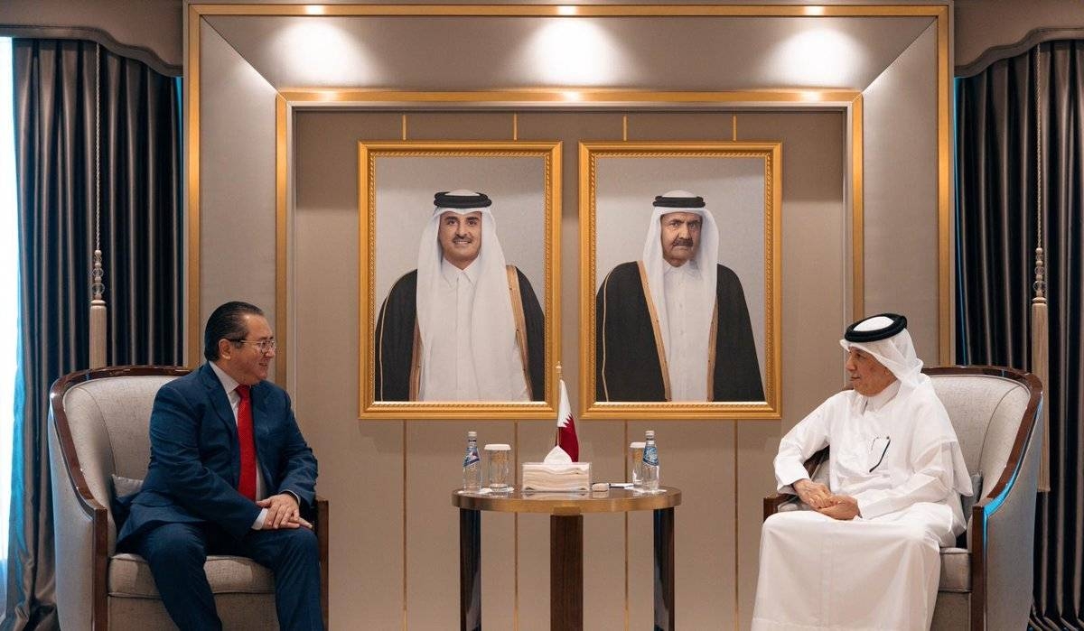 Minister of State for Foreign Affairs bids farewell to Kazakhstan's Ambassador
