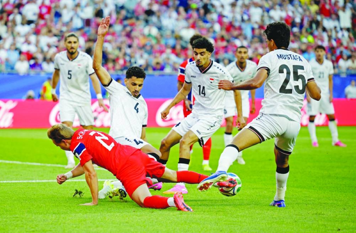 Iraq's Iqbal becomes first player of Pakistani heritage at World Cup
