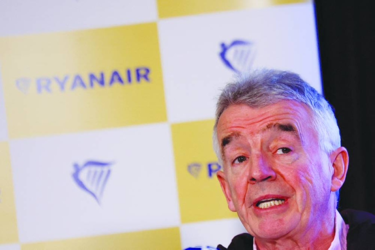 Ryanair extends CEO O'Leary contract until 2032