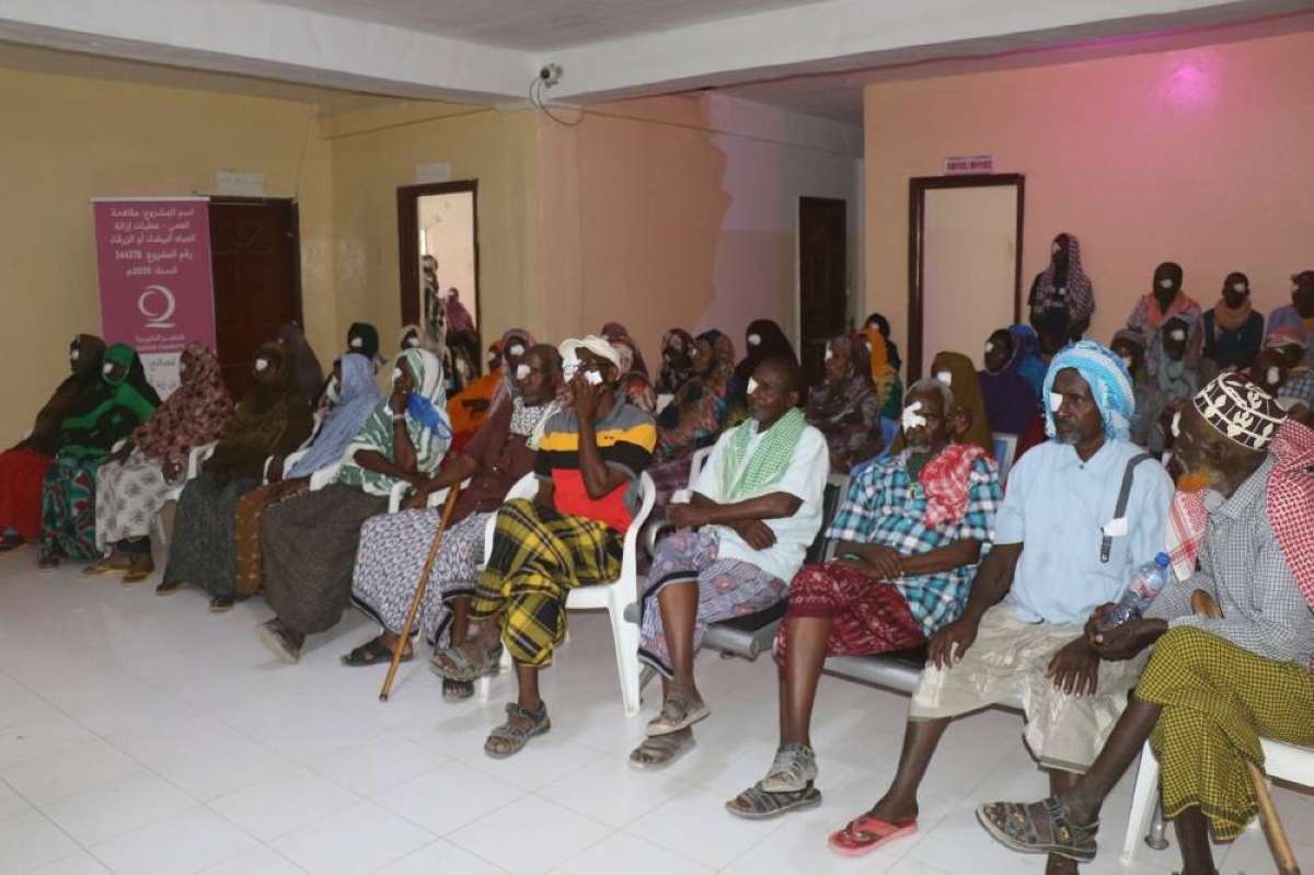 Qatar Charity concludes eye care campaign in Somalia