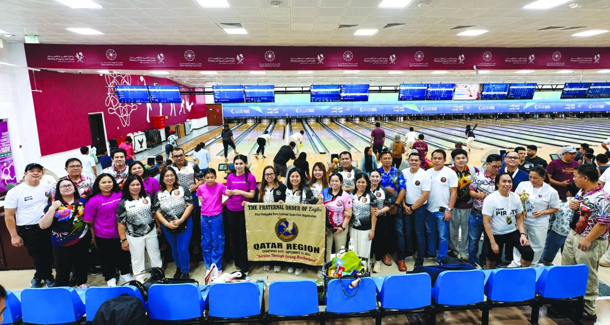 Filipino community bowls for a cause, supports typhoon survivors back home