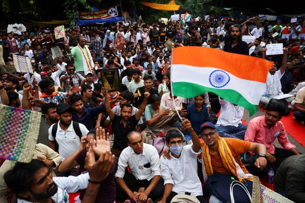 Modi vows punishment for exam leaks fuelling protests