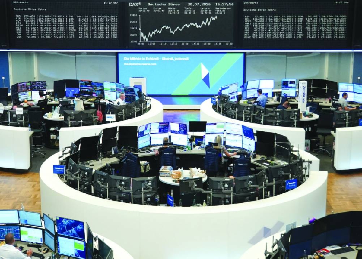 European stocks notch monthly gain on earnings optimism