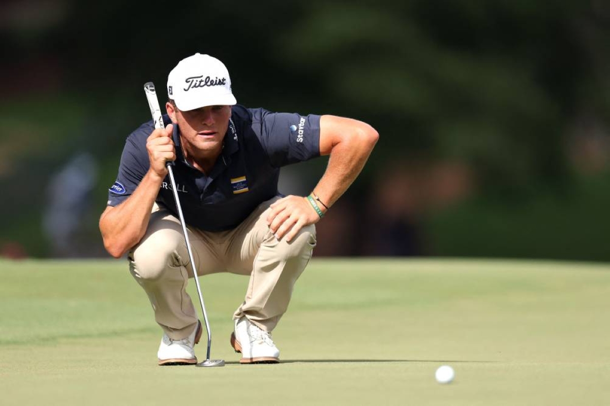 Brennan surges into co-lead entering final round of Wyndham