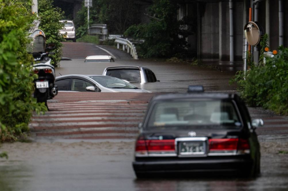 Thousands stranded as ‘unprecedented’ rain kills five in Japan