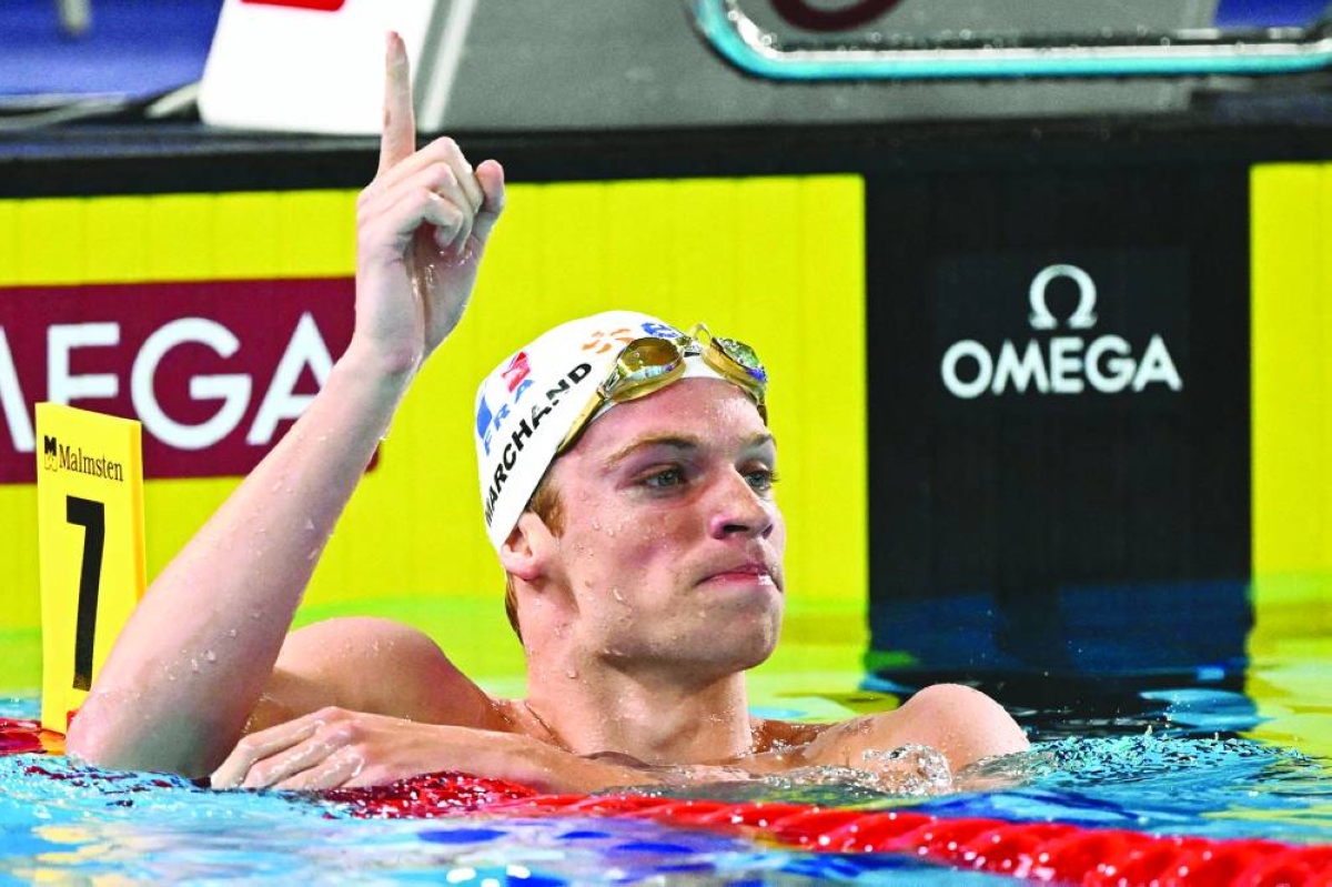 Marchand storms to second gold of European championships