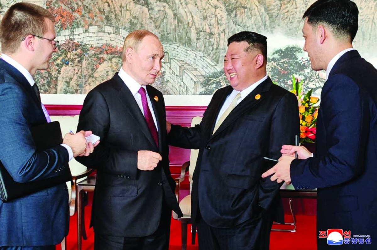 North Korea and Russia reaffirm military ties on Liberation Day