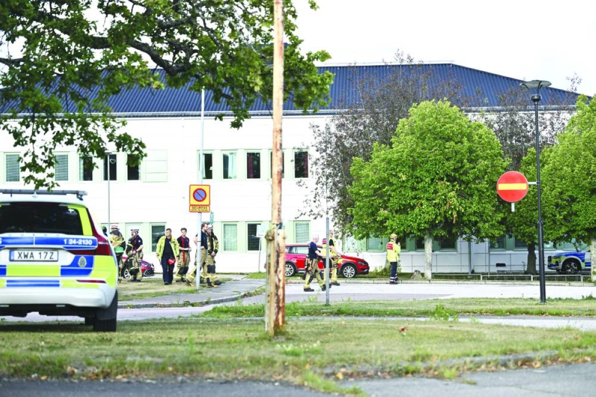At least 2 teens seriously wounded in sword attack at Swedish school