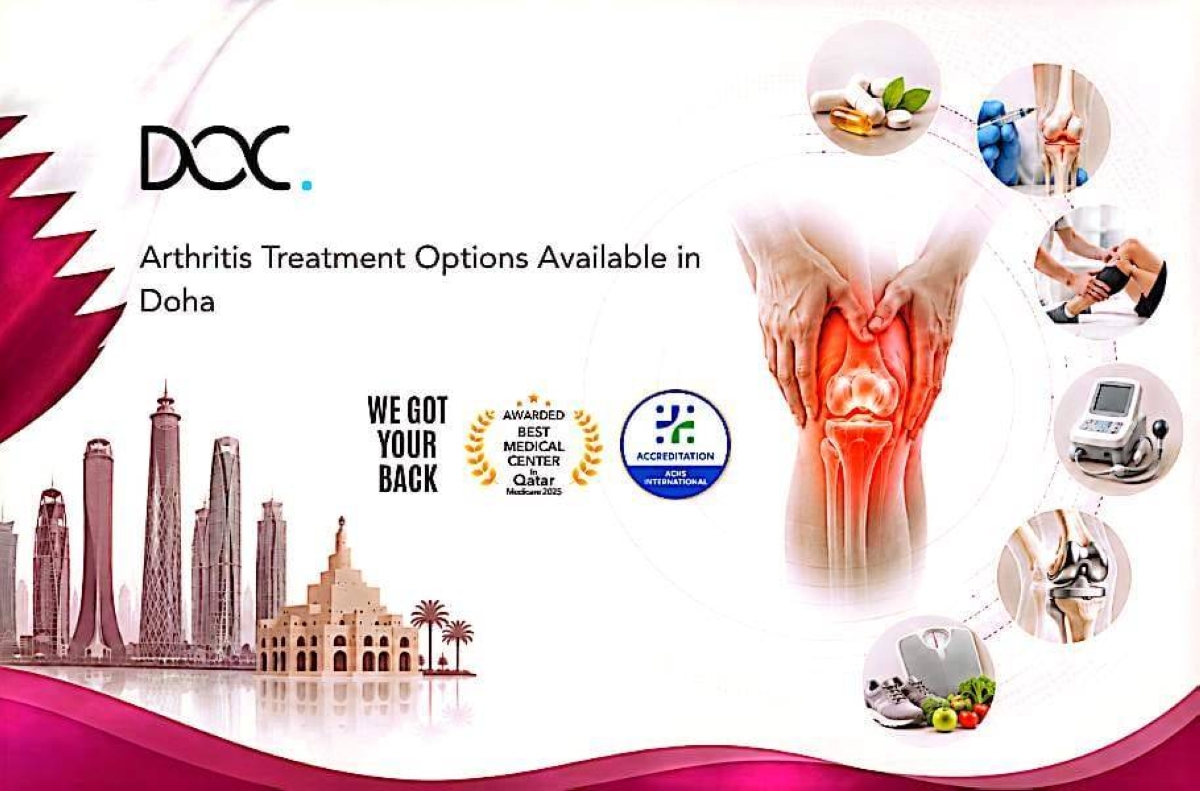 Arthritis treatment options available in Doha