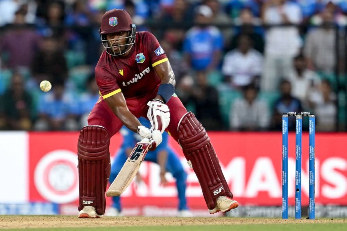 West Indies reach 295-7 after Greaves ton in India ODI