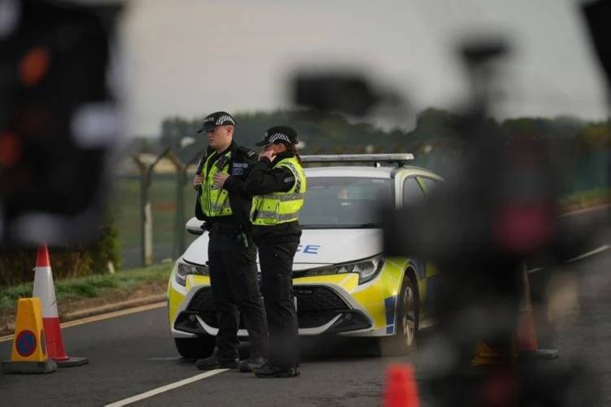 Iran denies involvement in UK airbase bomb scare