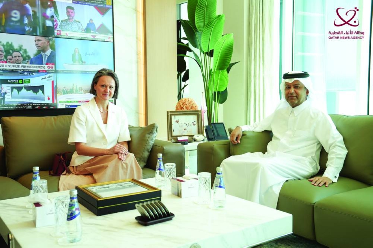 QNA director-general meets ambassador of Czech Republic