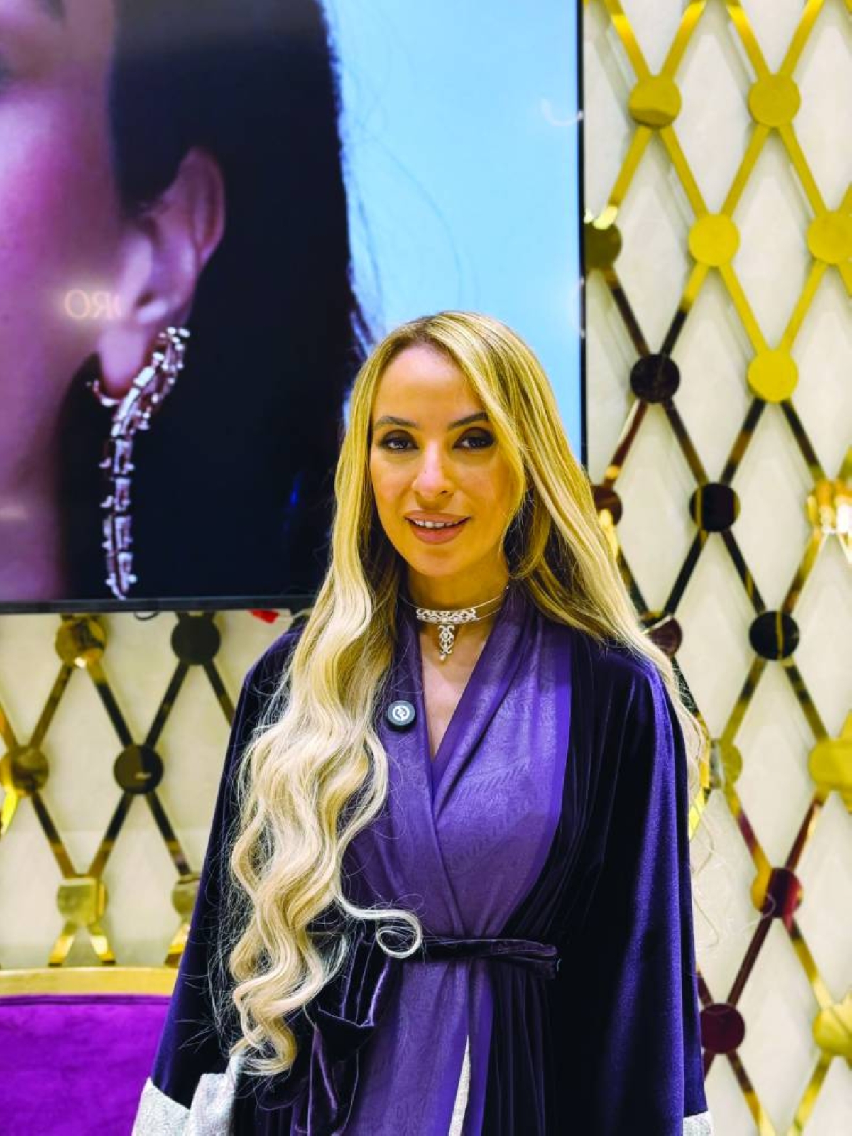 Qatari Designer Noor Alfardan Transforms Traditional Henna Patterns Into Diamond Jewellery Pieces