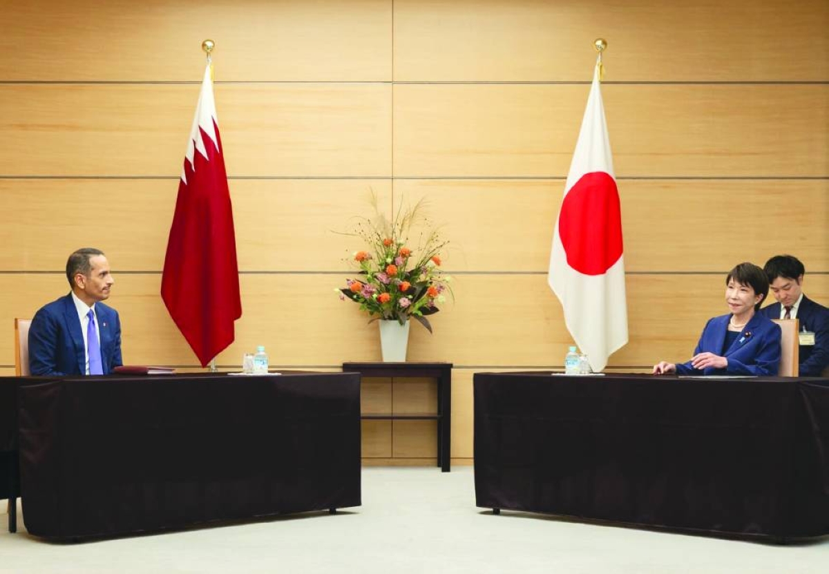 Qatar and Japan Discuss Strengthening Strategic Ties and Future Economic Cooperation