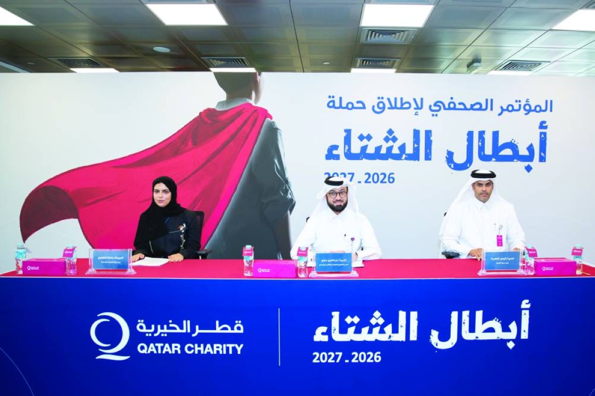 Qatar Charity launches ‘Winter Heroes’ campaign