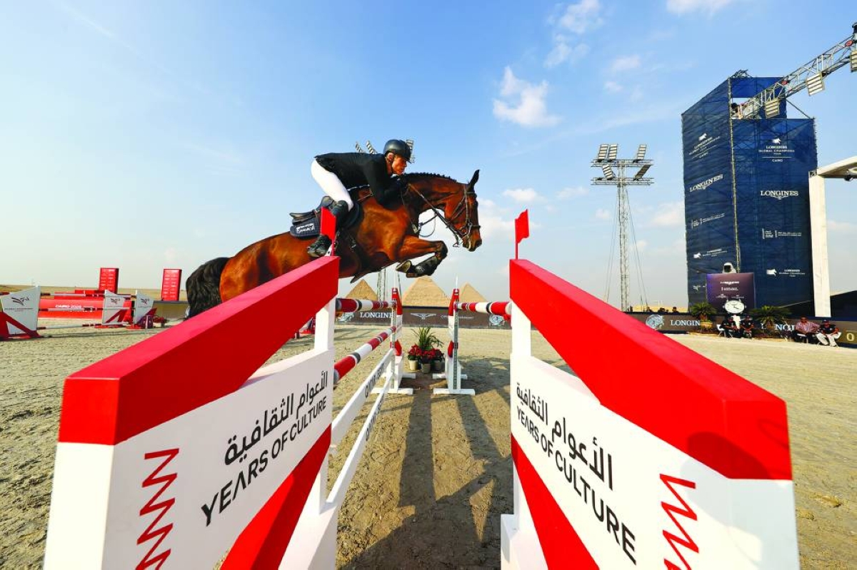 Longines Global Champions Tour Hosts Inaugural Equestrian Event at Giza Pyramids