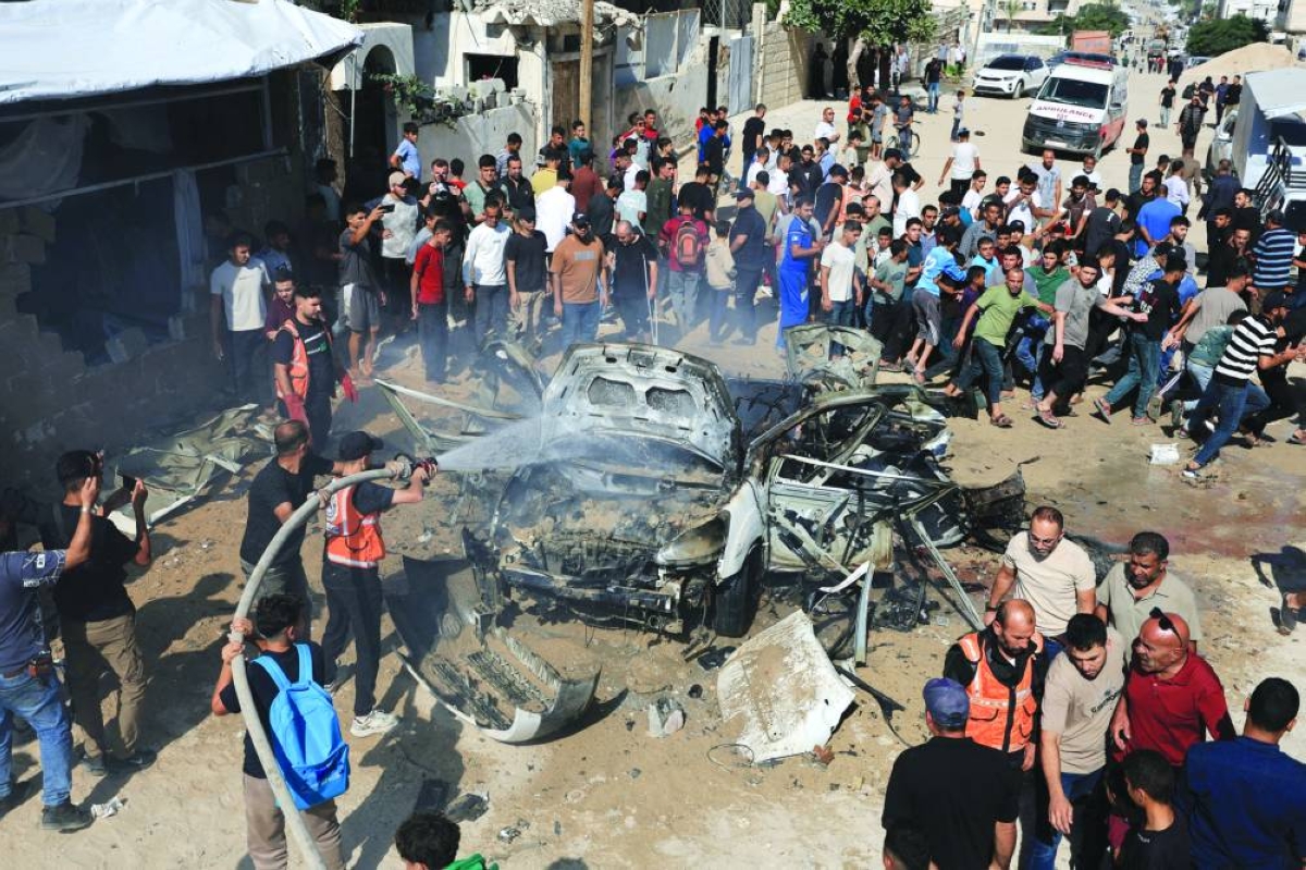 Israeli fire kills four people in Gaza, medics say - Gulf Times