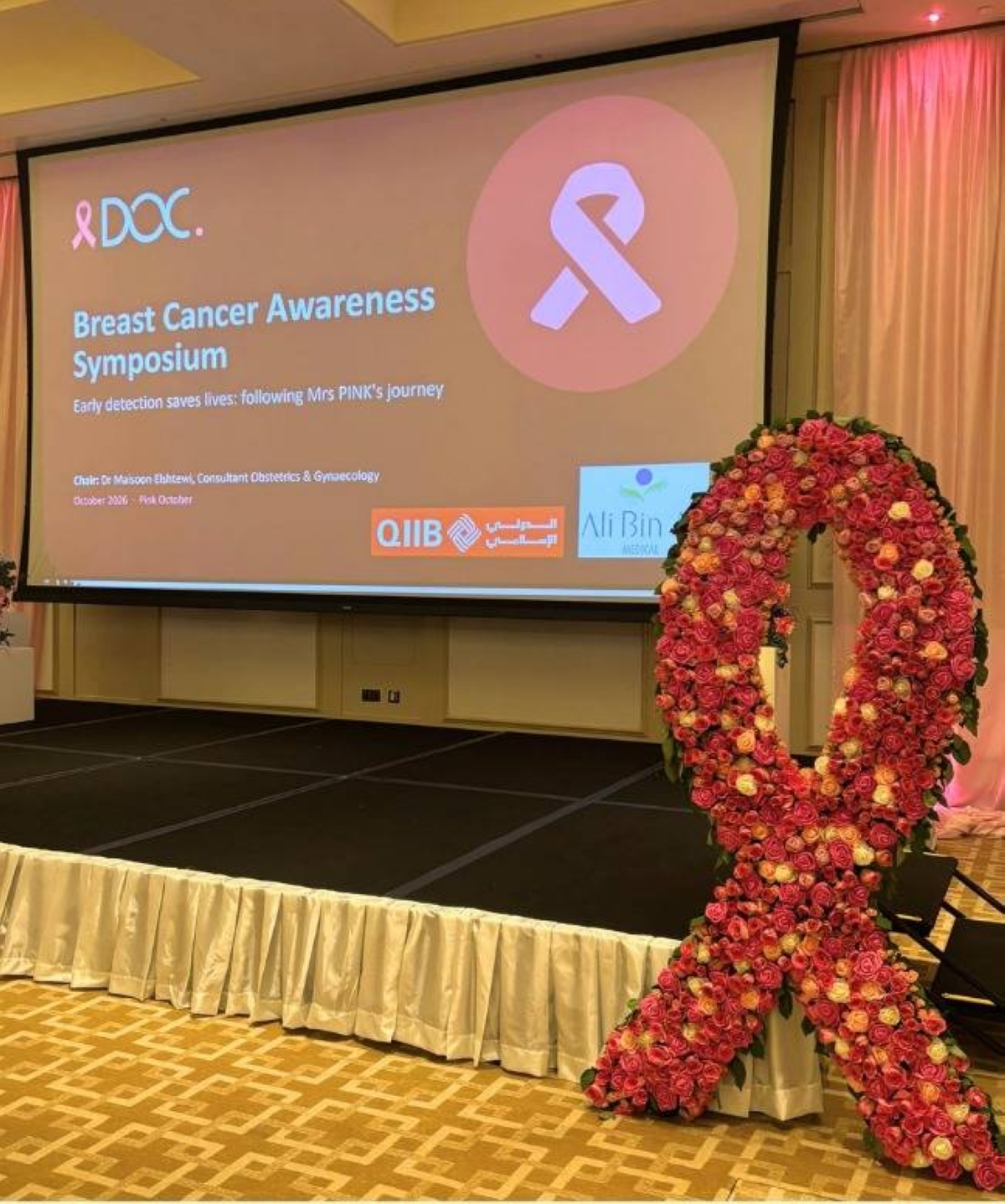 Breast Cancer Awareness in Qatar: From I AM PINK to DOCATHON