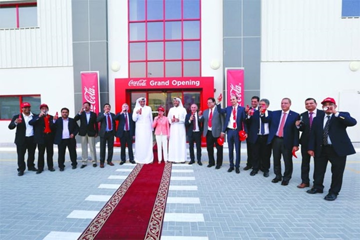 A toast to celebrate Coca-Cola\'s new beginnings in Qatar