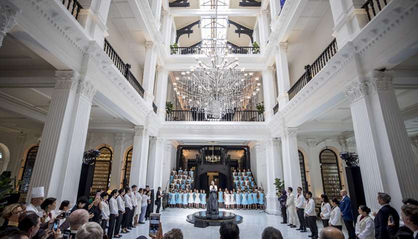 Katara Hospitality officially marks return of Raffles Hotel Singapore