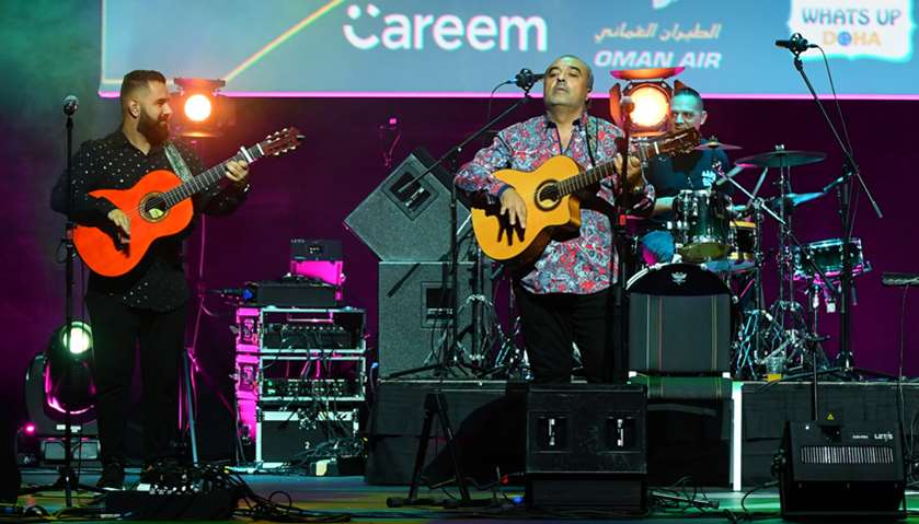 Gipsy Kings performance at Al Mayassa Theatre