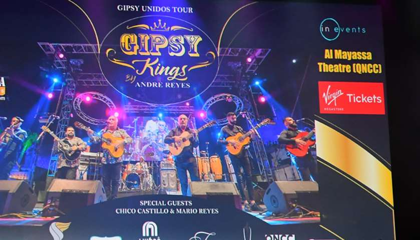 Gipsy Kings performance at Al Mayassa Theatre