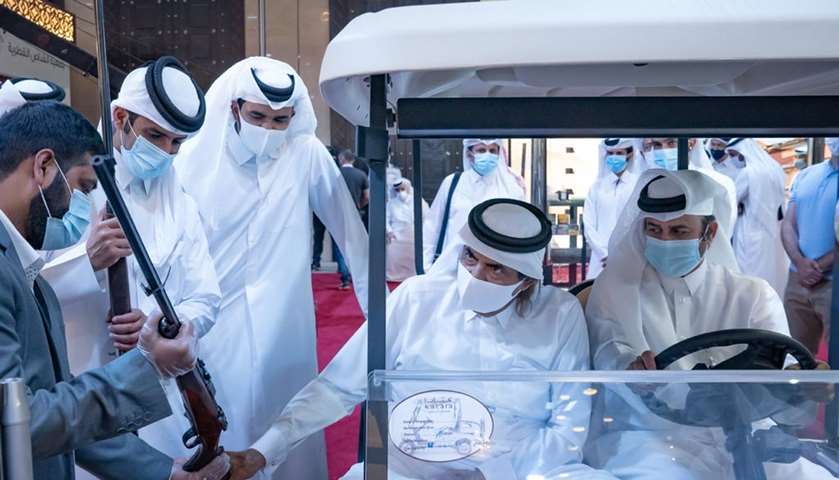 His Highness the Father Amir Sheikh Hamad bin Khalifa al-Thani visits S\'hail 2020