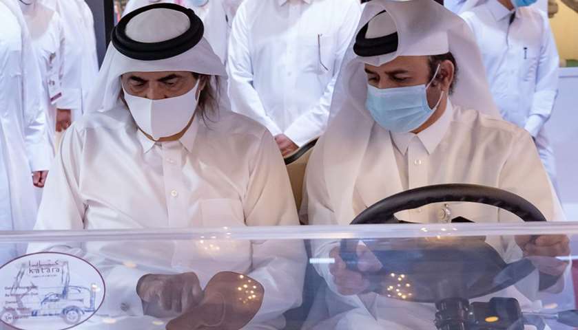 His Highness the Father Amir Sheikh Hamad bin Khalifa al-Thani visits S\'hail 2020