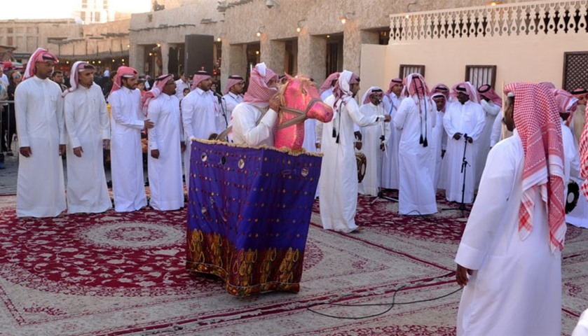 Qatari performers enthrall the audience