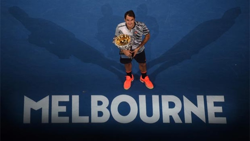 Federer, 35, has capped his triumphant return from knee surgery with a record 18th major title