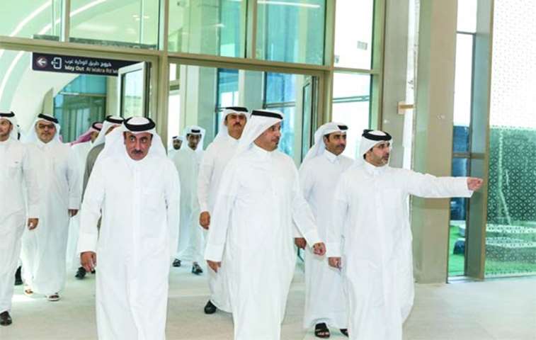 Qatar Rail managing director and CEO briefs HE the Prime Minister on the project\'s progress