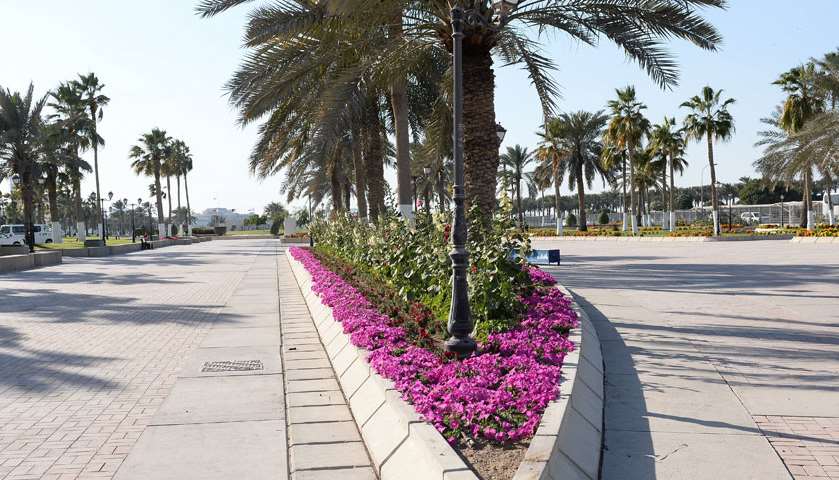 Views of  the Doha Corniche Landscape. PICTURES by Shaji Kayamkulam
