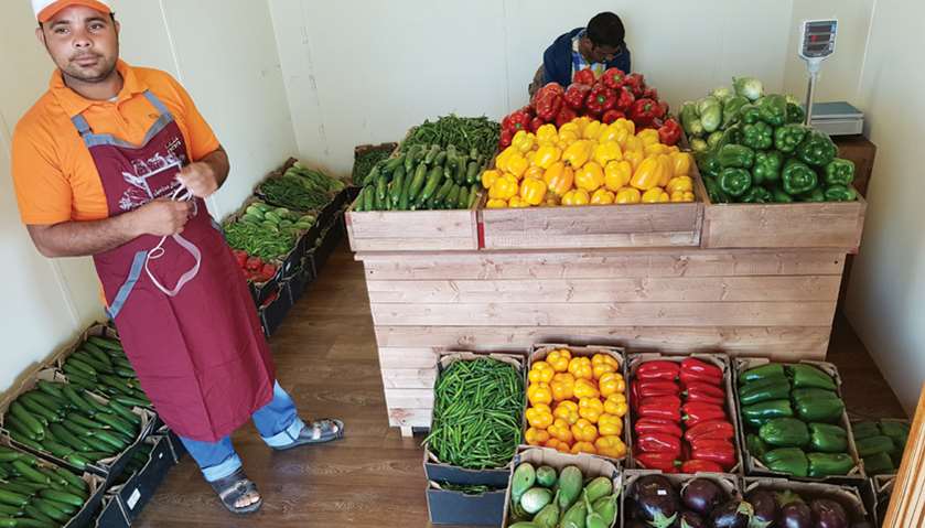 The Mahaseel Souq offers an array of fresh produce from Qatari farms